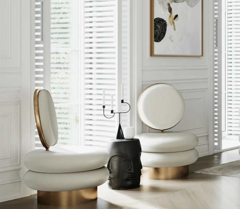 Black&White Living Room Project with