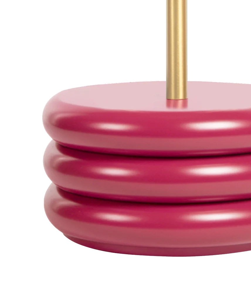 Marshmallow Table Lamp with rounded playful design and softly diffused light for modern and luxury interiors.