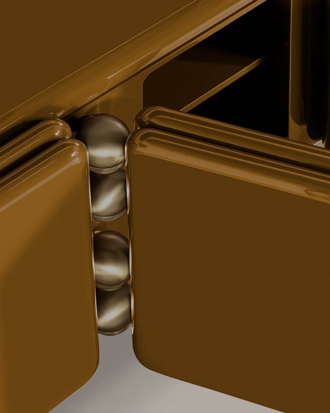 Monolithic Sideboard handcrafted luxury furniture with bold geometric design and artisanal craftsmanship for contemporary modern interiors