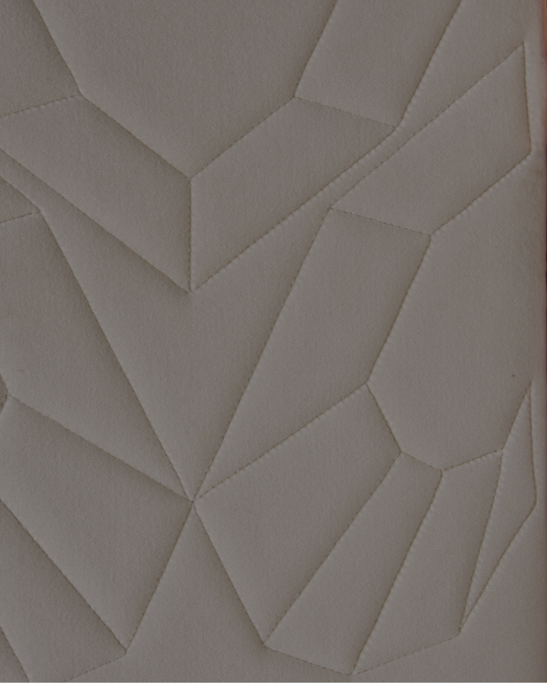 Heart-shaped fabric panels with brass frames create the Queen Heart Folding Screen, a luxury designer room divider combining playful elegance and privacy for modern interiors.