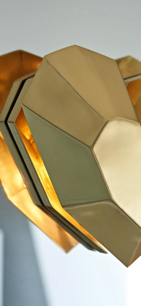 Queen Heart Wall Lamp with three-dimensional heart-shaped design casting soft, warm light for whimsical and stylish interiors.